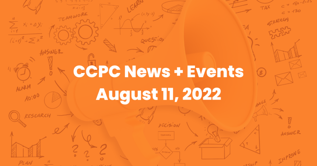 CCPC News and Events August 11